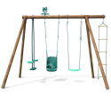 Portique de jeux Suzon 318x189x222cm en bois autoclave - SOULET