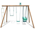 Portique de jeux Juliette 348x189x222cm en bois autoclave - SOULET
