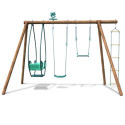 Portique de jeux Juliette 348x189x222cm en bois autoclave - SOULET