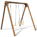Portique de jeux en bois autoclave Ambre 210x207x224cm – SOULET