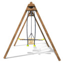 Portique de jeux en bois autoclave Pierre 240x207x224cm – SOULET