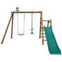 Station de jeux en bois autoclave Menthe 282x283x195cm – SOULET