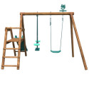 Station de jeux en bois autoclave Menthe 282x283x195cm – SOULET