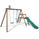 Station de jeux en bois autoclave Menthe 282x283x195cm – SOULET