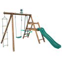 Station de jeux en bois autoclave Mûrier 243x283x195cm – SOULET