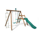 Station de jeux en bois autoclave Mûrier 243x283x195cm – SOULET
