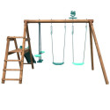 Station de jeux en bois autoclave Figue 312x283x195cm – SOULET