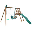 Station de jeux en bois autoclave Tulipe 323x354x222cm – SOULET