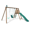 Station de jeux en bois autoclave Tulipe 323x354x222cm – SOULET