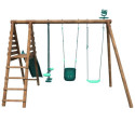 Station de jeux en bois autoclave Tulipe 323x354x222cm – SOULET