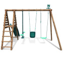 Station de jeux en bois autoclave Tulipe 323x354x222cm – SOULET