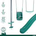 Station de jeux en bois autoclave Tulipe 323x354x222cm – SOULET