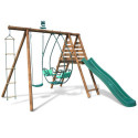 Station de jeux en bois autoclave Lavande 343x354x222cm – SOULET