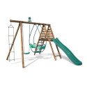 Station de jeux en bois autoclave Lavande 343x354x222cm – SOULET
