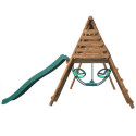 Station de jeux en bois autoclave Lavande 343x354x222cm – SOULET