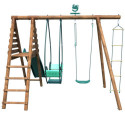 Station de jeux en bois autoclave Lavande 343x354x222cm – SOULET