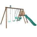 Station de jeux en bois autoclave Narcisse 344x354x222cm – SOULET