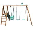 Station de jeux en bois autoclave Narcisse 344x354x222cm – SOULET