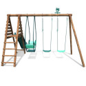 Station de jeux en bois autoclave Narcisse 344x354x222cm – SOULET