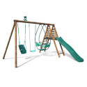 Station de jeux en bois autoclave Colza 344x354x222cm – SOULET