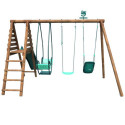 Station de jeux en bois autoclave Colza 344x354x222cm – SOULET