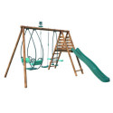 Station de jeux en bois autoclave Nigel 324x354x222cm – SOULET