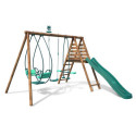 Station de jeux en bois autoclave Nigel 324x354x222cm – SOULET