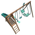 Station de jeux en bois autoclave Nigel 324x354x222cm – SOULET