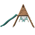Station de jeux en bois autoclave Jacinthe 394x354x222cm – SOULET