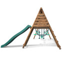 Station de jeux en bois autoclave Jacinthe 394x354x222cm – SOULET