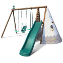 Station de jeux en bois autoclave Camélia 426x354x222cm – SOULET