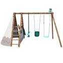 Station de jeux en bois autoclave Camélia 426x354x222cm – SOULET