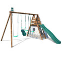 Station de jeux en bois autoclave Camélia 426x354x222cm – SOULET