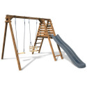 Station de jeux en bois autoclave Prune 261x351x224cm – SOULET