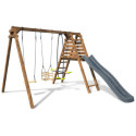 Station de jeux en bois autoclave Trefle 291x351x224cm – SOULET