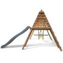 Station de jeux en bois autoclave Trefle 291x351x224cm – SOULET