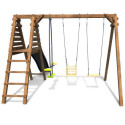 Station de jeux en bois autoclave Trefle 291x351x224cm – SOULET