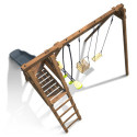 Station de jeux en bois autoclave Trefle 291x351x224cm – SOULET
