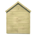 Cabane de jeux en bois autoclave, terrasse Heidi 123x169x158cm SOULET