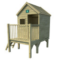 Cabane de jeux en bois traité sur pilotis Winny 123x169x158cm SOULET