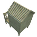 Cabane de jeux en bois traité sur pilotis Winny 123x169x158cm SOULET