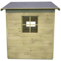 Cabane de jeux en bois traité avec préau Hacienda 256x191x180cm SOULET