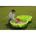 Bac à sable en plastique pour enfants 88x78x18cm, coquillage– SOULET
