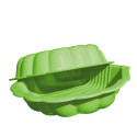 Bac à sable en plastique pour enfants 88x78x18cm, coquillage– SOULET