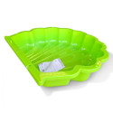 Bac à sable en plastique pour enfants 88x78x18cm, coquillage– SOULET