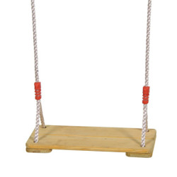 Balançoire en bois pour enfants, compatible avec portiques SOULET