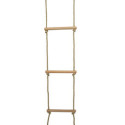 Échelle de corde avec 5 barreaux en bois, pour les portiques SOULET