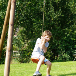 Balançoire corde avec disque pour enfants, pour les portiques SOULET
