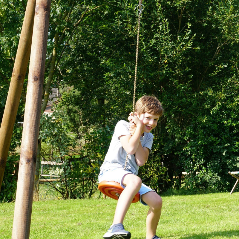 Balançoire corde avec disque pour enfants, pour les portiques SOULET