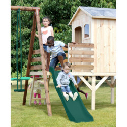 Glissière L178cm double vague, compatible avec portiques SOULET